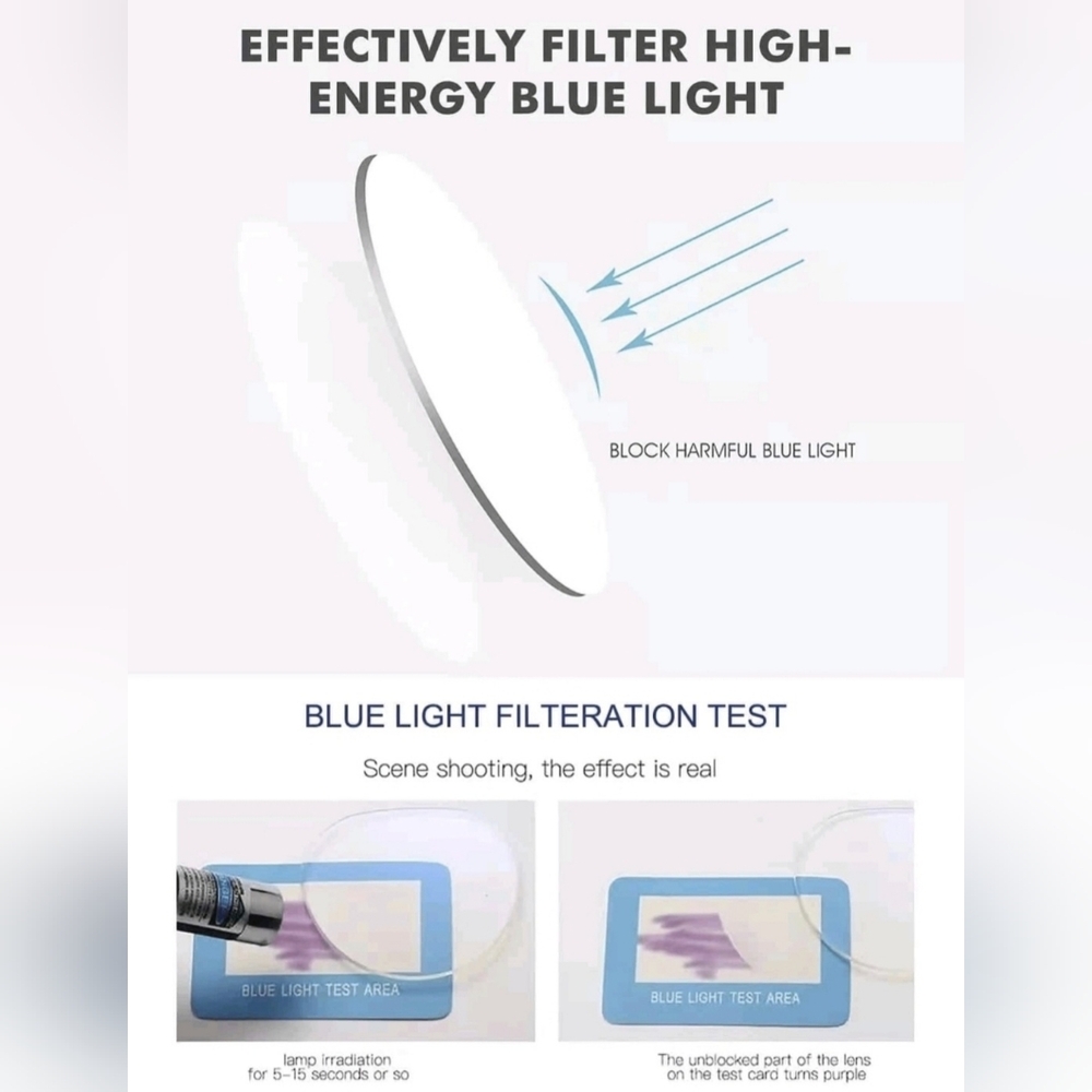 NEW Blue Ombre Oversize Fashion Glasses - Picture 7 of 9